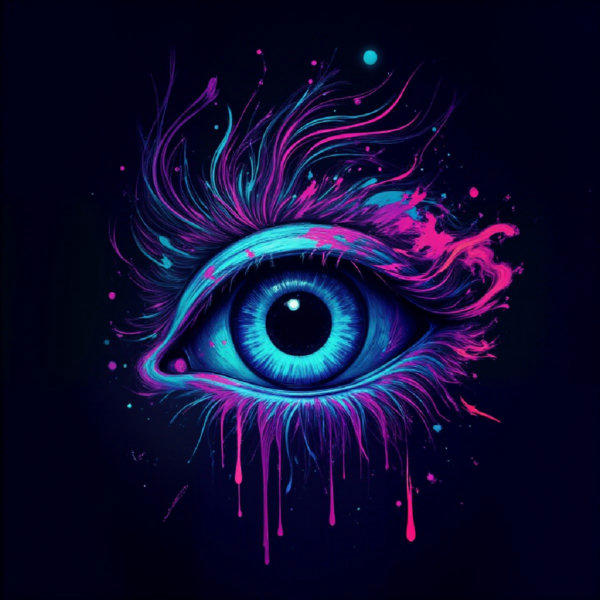 Neon Paint Flux Lora - v2.0 Digital Art