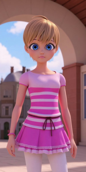 Rose Lavillant, Ladybug, Miraculous. Different models and attires. - Civilian (Flux)