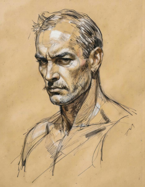 Sketching Portrait - V1