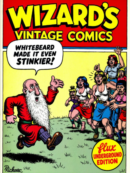 Wizard's Vintage Comic Book Cover - Underground Comics - Flux