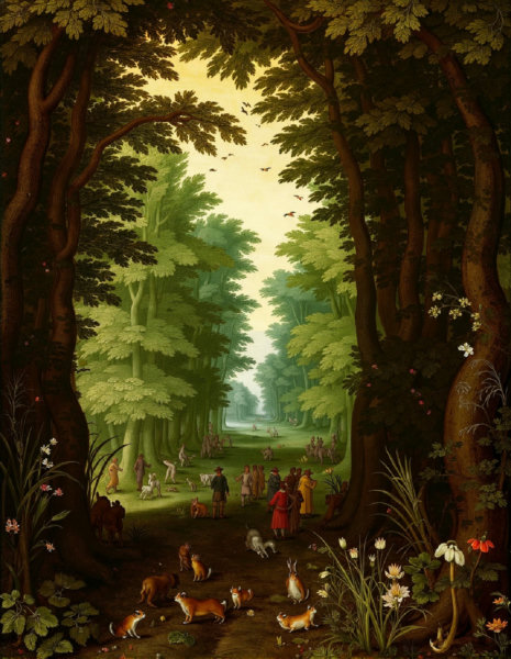 Jan Brueghel Style - FLUX