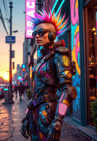 Moxie Cybernetic & Punk Lora's - AvantGardePunk v1.0