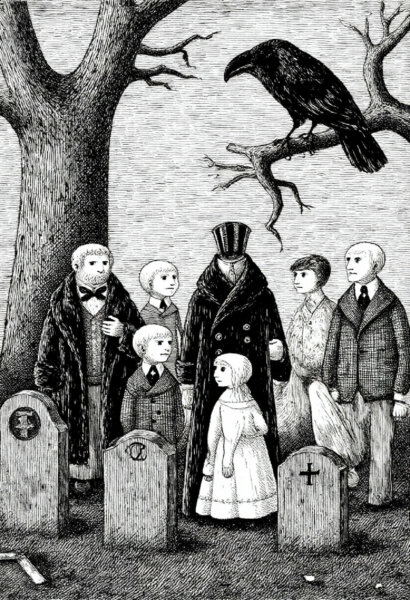 Monochrome AIL Styles (Artists I Like) - Edward Gorey