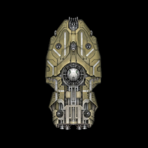 Starsector small ship test model - v0.1 capital ship