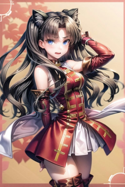 Rin tohsaka LORA and(Pony) from fate stay night visual novel - kaleido ruby Tohsaka Rin