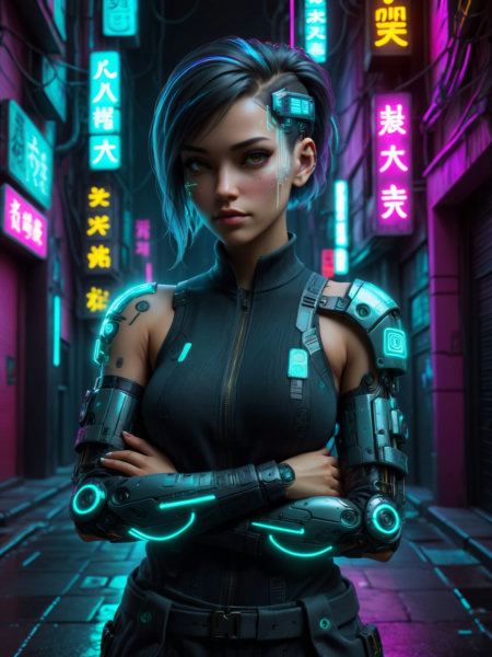 Neon Cyberpunk - Cyberware SDXL - SDXL v1