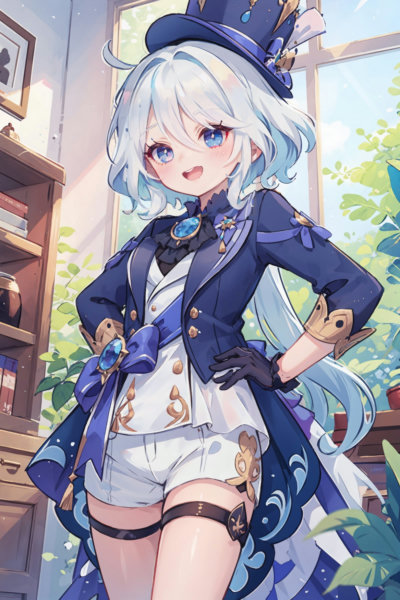 Furina Focalors 芙宁娜 芙卡洛斯 2in1 (Pony,XL,1.5) - v1.0