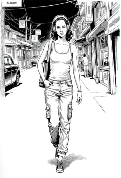 Monochrome AIL Styles (Artists I Like) - J. Norman Lynd