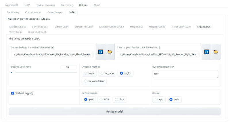 SECourses 3D Render for FLUX - Full Dataset and Workflow Shared - Dynamic Resized 16 Rank