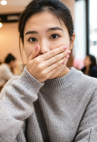 Covering Own Mouth - v1.0