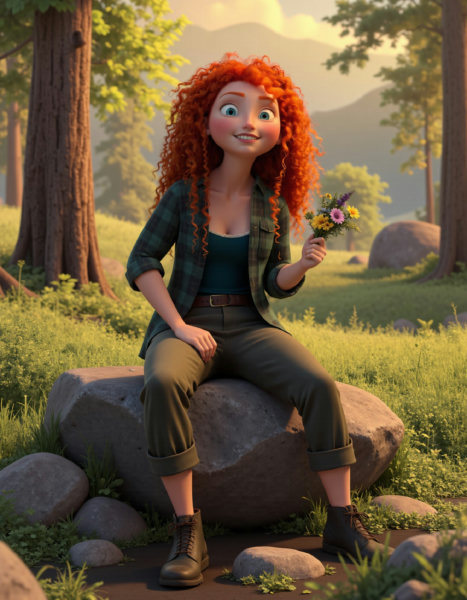 Zavy's Merida (Disney - Pixar) - Flux - v1.0