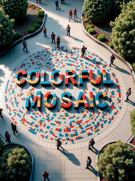 Colorful Mosaic FLUX & SDXL - FLUX