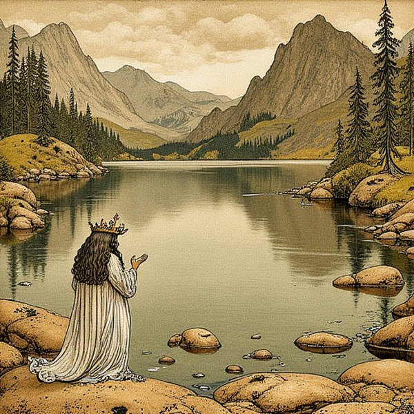 John Bauer Style - Swedish painter and illustrator - FLUX v1.0