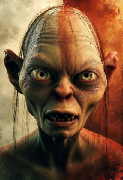 Smeagol from Lords of the Ring, Flux.1 D LoRA - v1.0