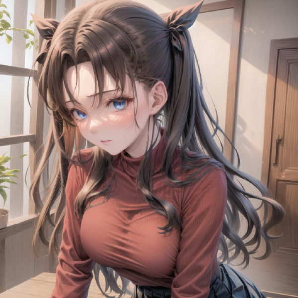 Rin tohsaka LORA and(Pony) from fate stay night visual novel - Rin Tohsaka 1.0