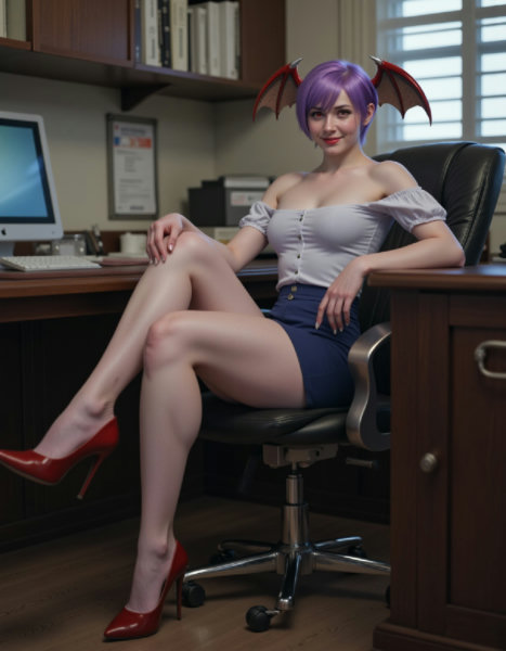 Lilith Aensland - Darkstalkers - v2.0 - Flux Dev