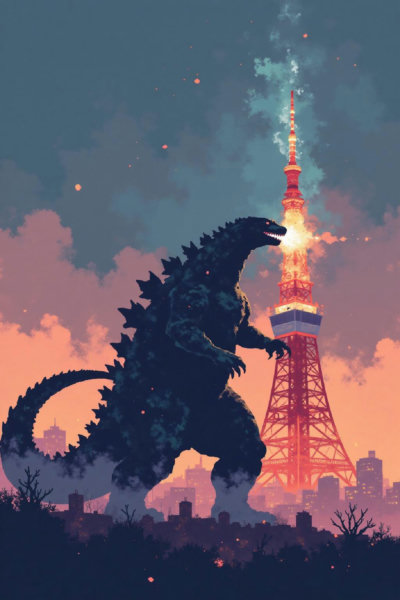 Minimalist Flat Color Illustration Style - Dim 4 Alpha 2