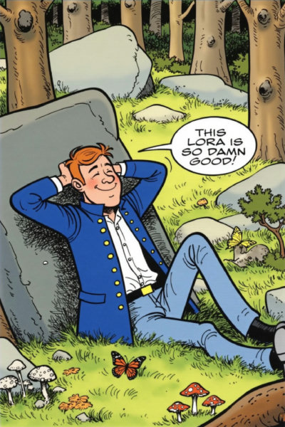 Les Tuniques Bleues - Bande dessinée style (franco-belgian comic) - v1.0