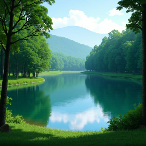 Vector Art stylized background - v2.0