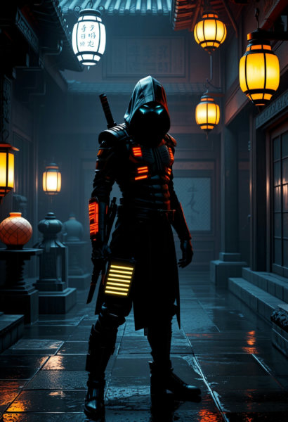 Moxie Cybernetic & Punk Lora's - NinjaPunk Flux v1.0