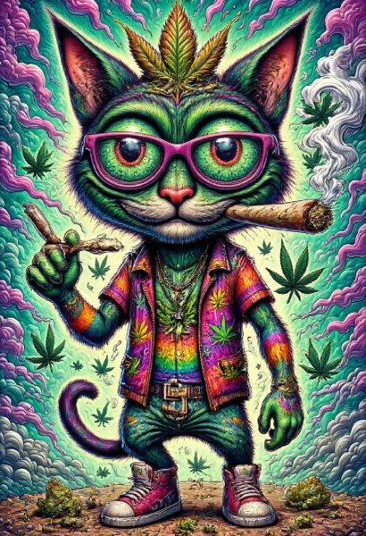 Grungy Ganja Gang | Flux/SDXL | Kannakrew - vFX1.0.4-ggg_style