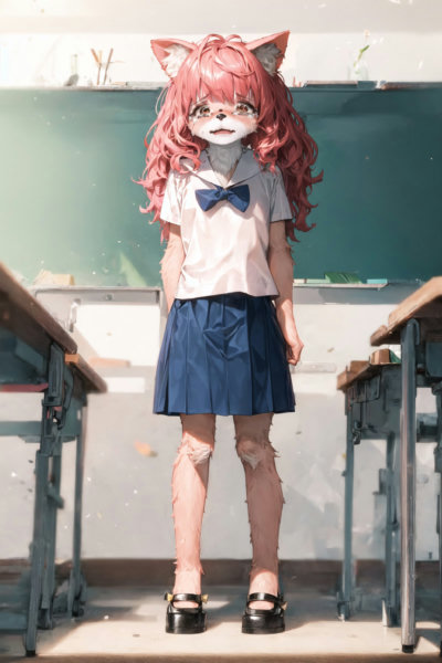 Fur chan (Fur Just Wanna Be Friend) | NAI v-pred / Illustrious / PONY / SD1.5 / FLUX - v2.5