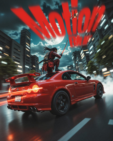 Film art - Motion Blur