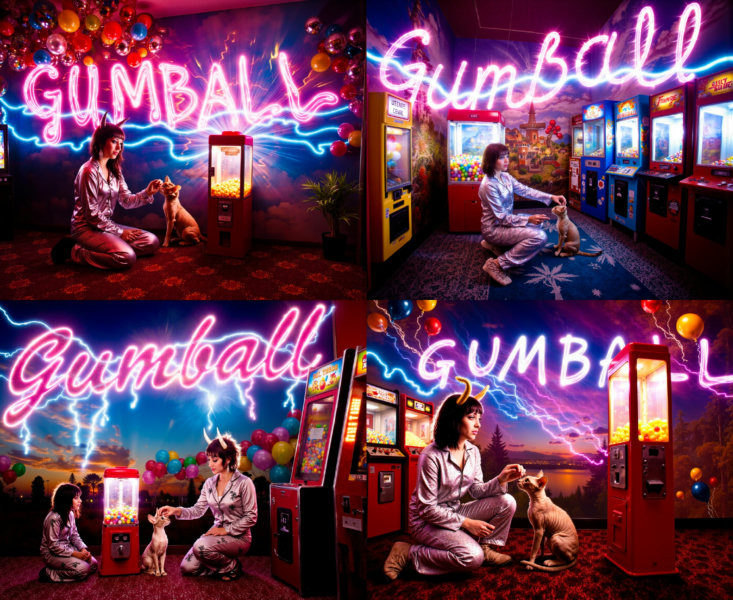 Weird Science (light trails concept) - gumball