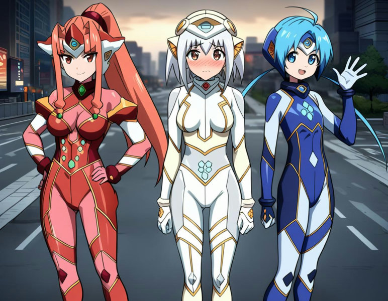 Ultimate Girls SDXL/PDXL - UG - Characterpack - Animagine v1.0