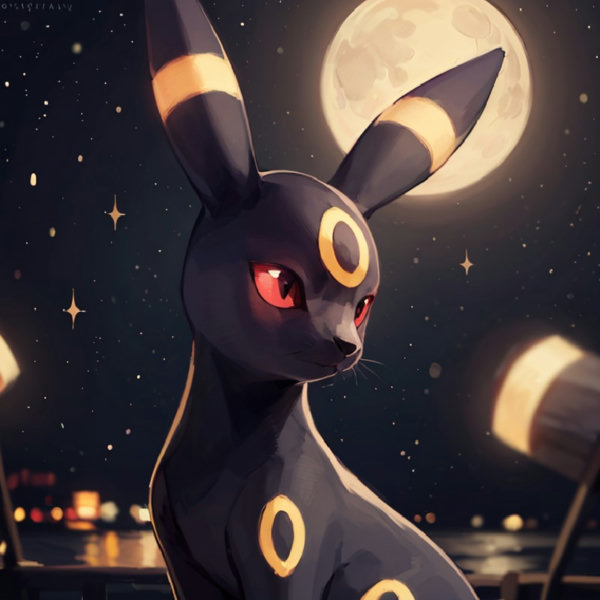 Umbreon: Bracky Eevee | (Pokemon) (Pokedex #0197) - Anime v1.0