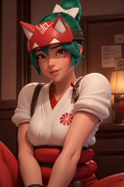 OVERWATCH - kiriko - CG like. - v10