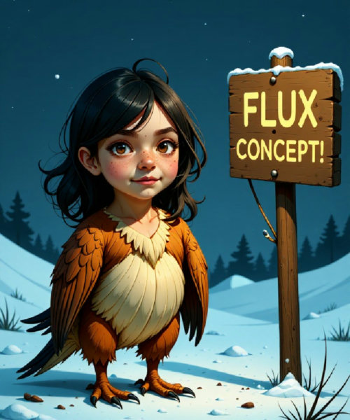 Animal Bodies Human Faces Concept - FLUX