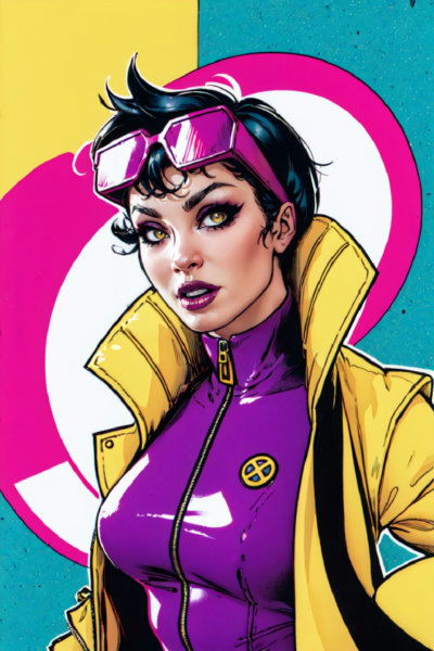 Adam Hughes Style Illustrious, Flux, PDXL, 1.5 - AdamHughesstyleV5