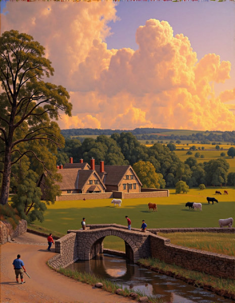 John Constable Style - FLUX