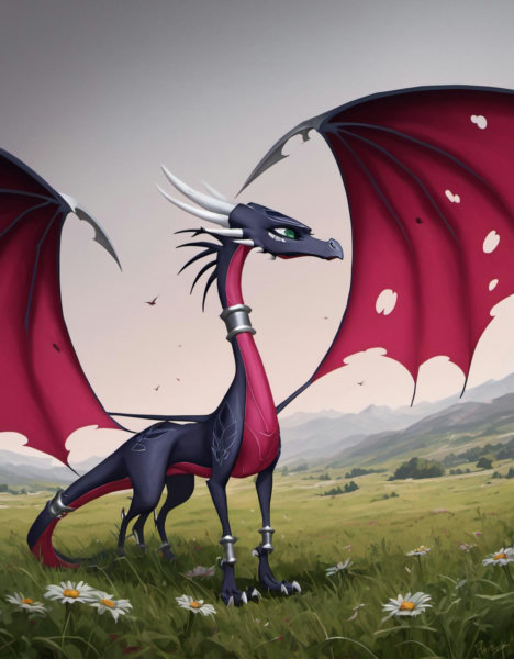 Corrupted Cynder The legend of Spyro - A New Beginning - ILLUSTRIOUS - PONY - FLUX - SDXL - V1 - SDX