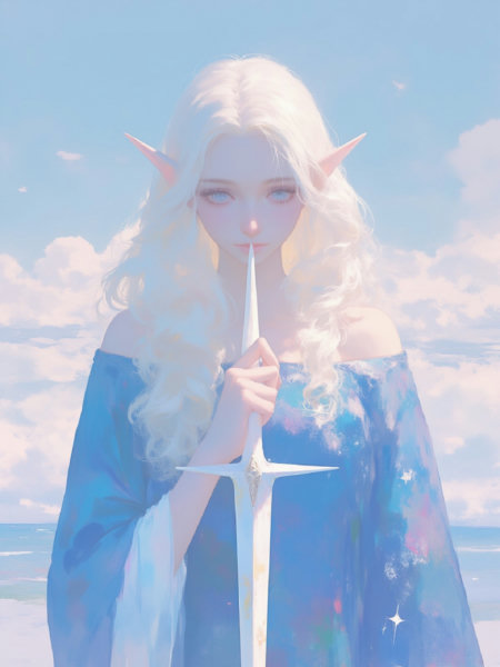 blue-and-white style 2D - v3.0