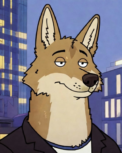 Bojack Horseman/Tuca & Bertie - Multi Character/Style LoRA - style - v1