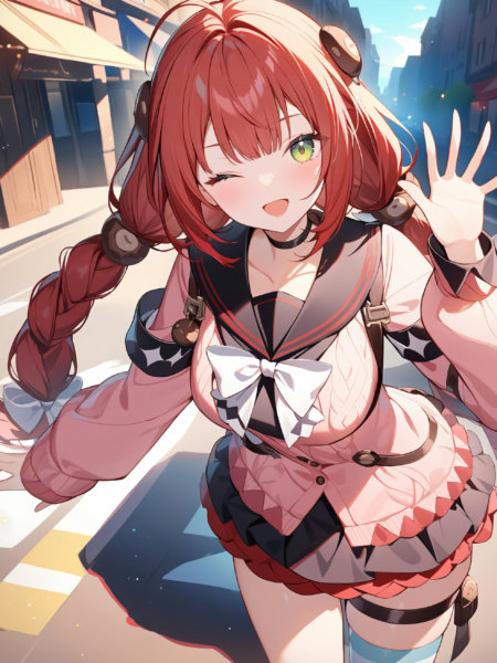 Ukinami Yuzuha 2in1 - v1.0-SDXL