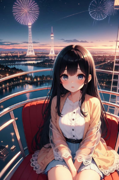 girl like ferris wheel - SD 1.5