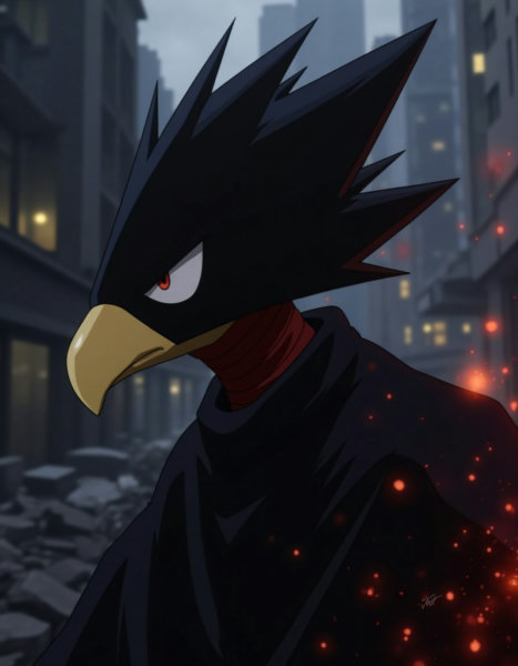 Tokoyami Fumikage My Hero Academia - PONY - FLUX - V1 - FLUX