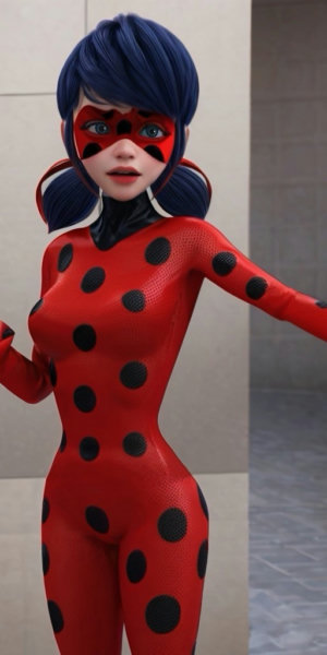 Marinette Dupain-Cheng, Ladybug, Miraculous. Different models and attires. - Ladybug 1 (SD1.5)