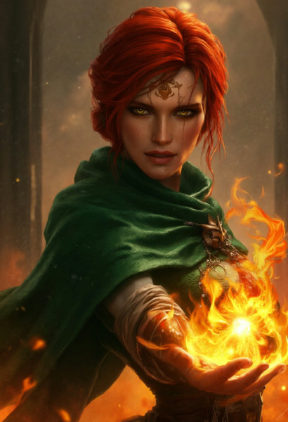 Triss (Witcher 3 Game) Flux - v1.0
