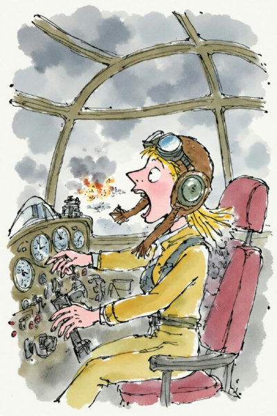 Children's Laureate: Quentin Blake's Roald Dahl Book Illustration Style - v1.0