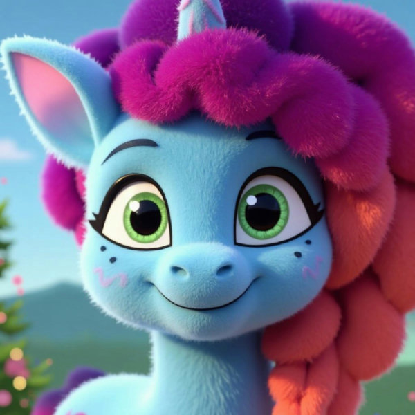 My Little Pony/MLP G5 Misty Brightdawn, Illustrious and pony - FLUX