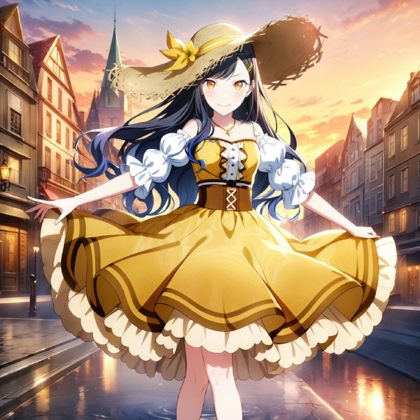 Loving Sunflower (Shiraishi An) / Project SEKAI - AnimagineXL V3.1