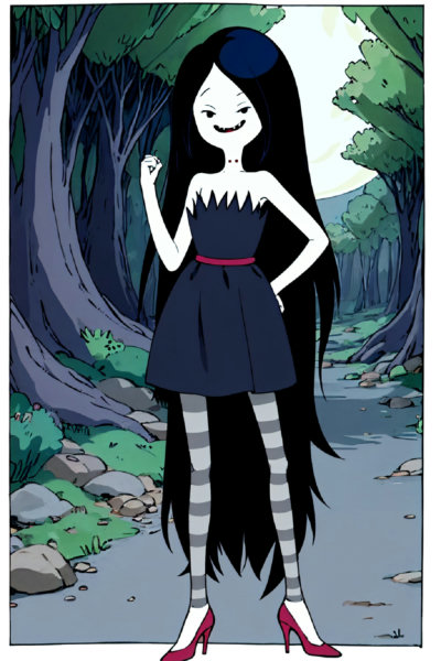 Marceline (Adventure time) Pony + Illustrious + SD1.5 - SD1.5