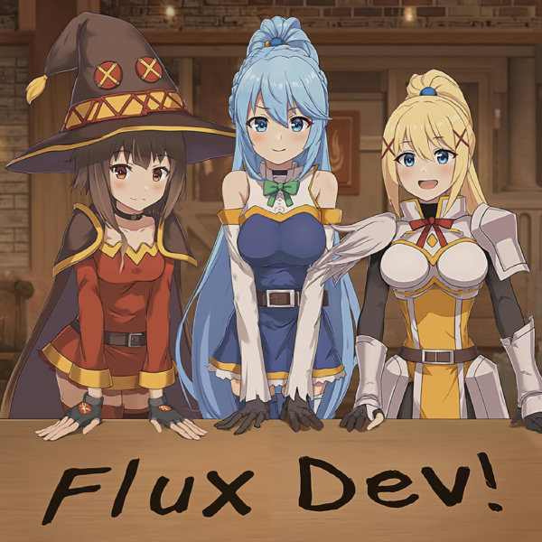 Konosuba Aqua Darkness Megumin Flux Dev - v1.0