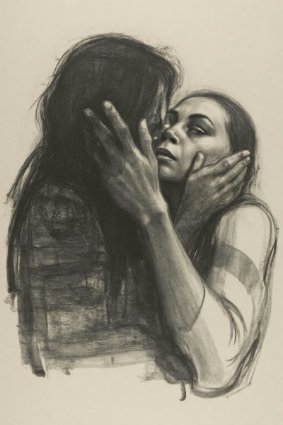 Käthe Kollwitz Lithography/Charcoal Style: Love, Suffering and Depair - v1.0