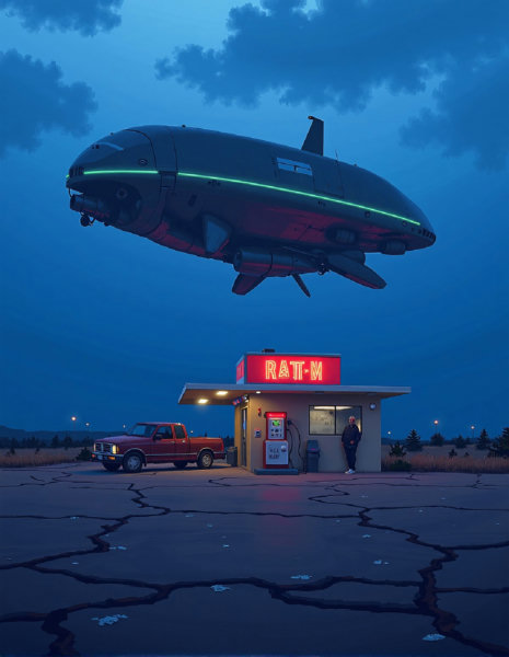 Simon Stålenhag Style - FLUX