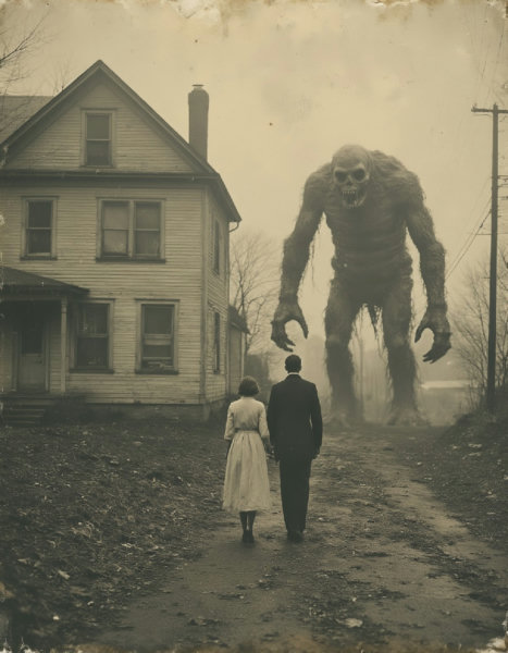 Creepy vintage - Crumbhill Style - Flux1-Dev